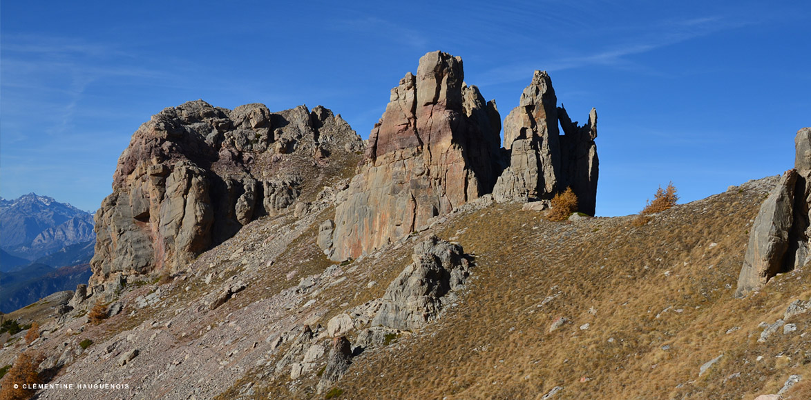 Sur les crêtes