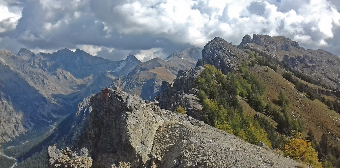 Sur les crêtes