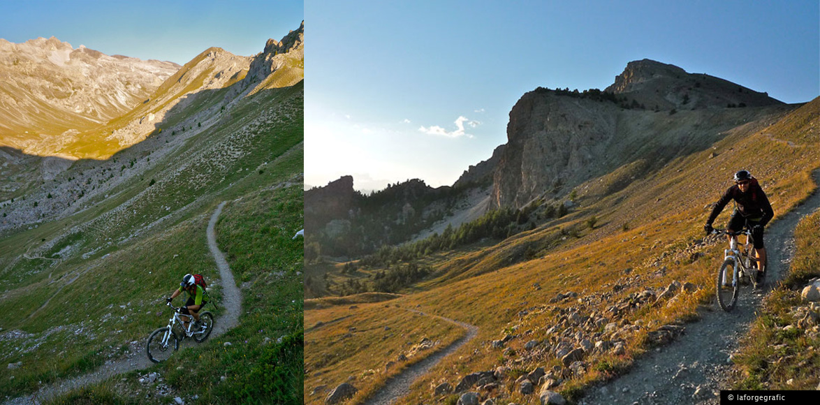 Le col de la coulette en VTT ou VTT électrique