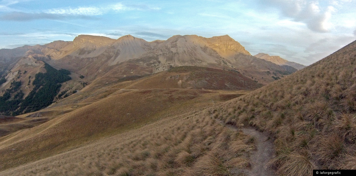 VTT montagne à la tête de Paneyron